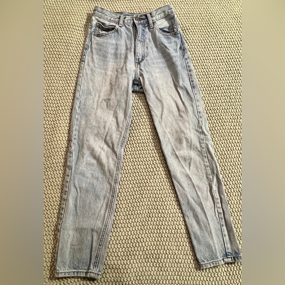 John Galt High Rise Straight Leg Jeans